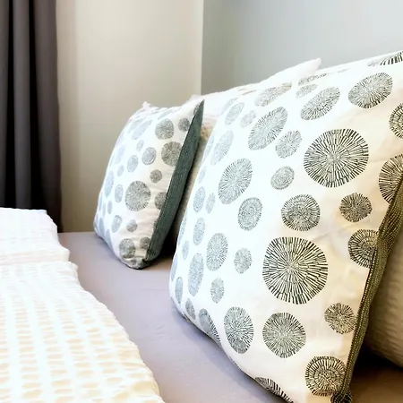 Apartamento Moderne Mit Bodentiefer Dusche, Waschmaschine Und Küche - Hoffi