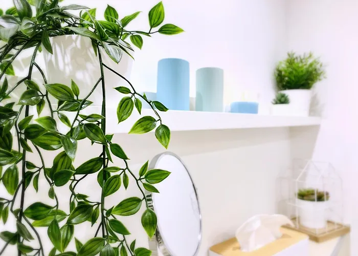 Appartement Moderne Mit Bodentiefer Dusche, Waschmaschine Und Kueche - 